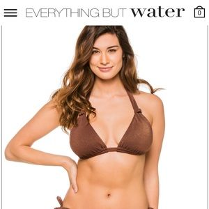 MAXswim Riley Shimmer Bikini Top & Sydney Shimmer Hipster Bikini Bottoms